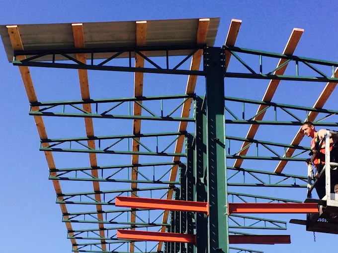 green heavy duty racks